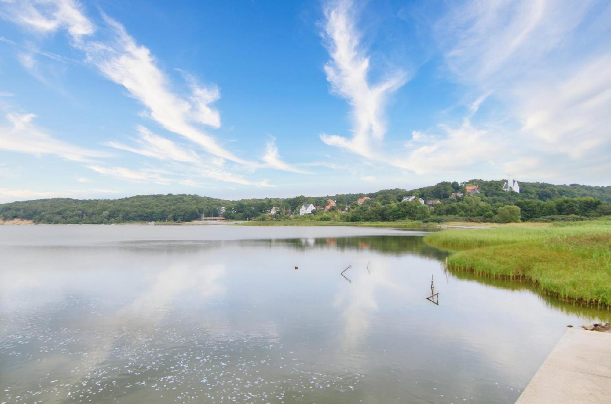 Ferienwohnung Mit Balkon Und Meerblick - Ferienresidenz Zwei Bodden Fewo 1-4 Lietzow Екстер'єр фото
